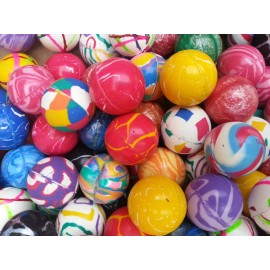 100 Bouncy Balls 1" Bounce Party Fillers Super Favors 27mm
