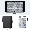 TCGUARD 9 Pockets Trading Card Binder with Sleeves Card Organizer,