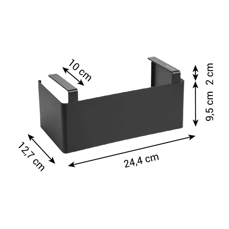 Tescoma Online Line 900903 Tissue Holder in Cabinet Box Black