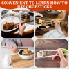 Patelai 5 Pairs Reusable Chopstick Helpers Practice Chinese Chop Stick