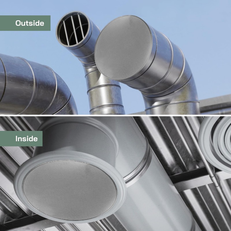 Vent Systems 5" 5" Galvanised Steel End Cap - Duct