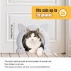 Cat Door Interior Door, Back Friendly Cat Door, No Flap,