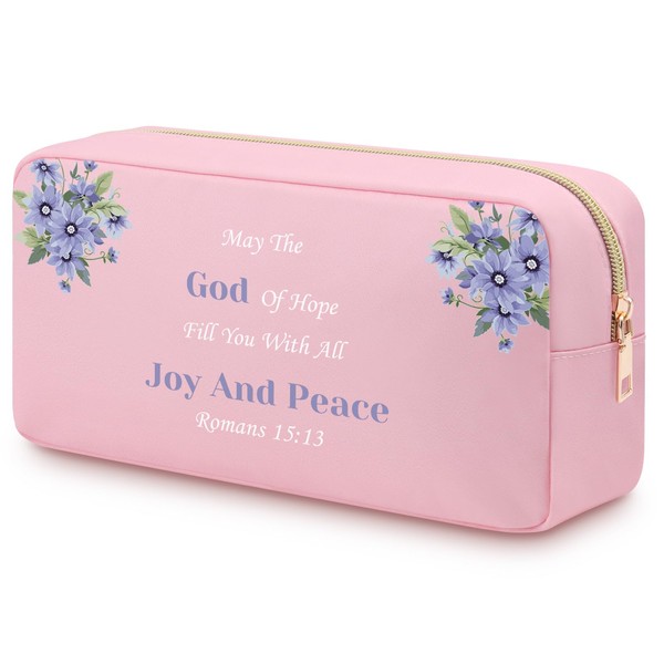 Christian Gifts for Women Faith Religious Gifts Makeup Zipper Pouch