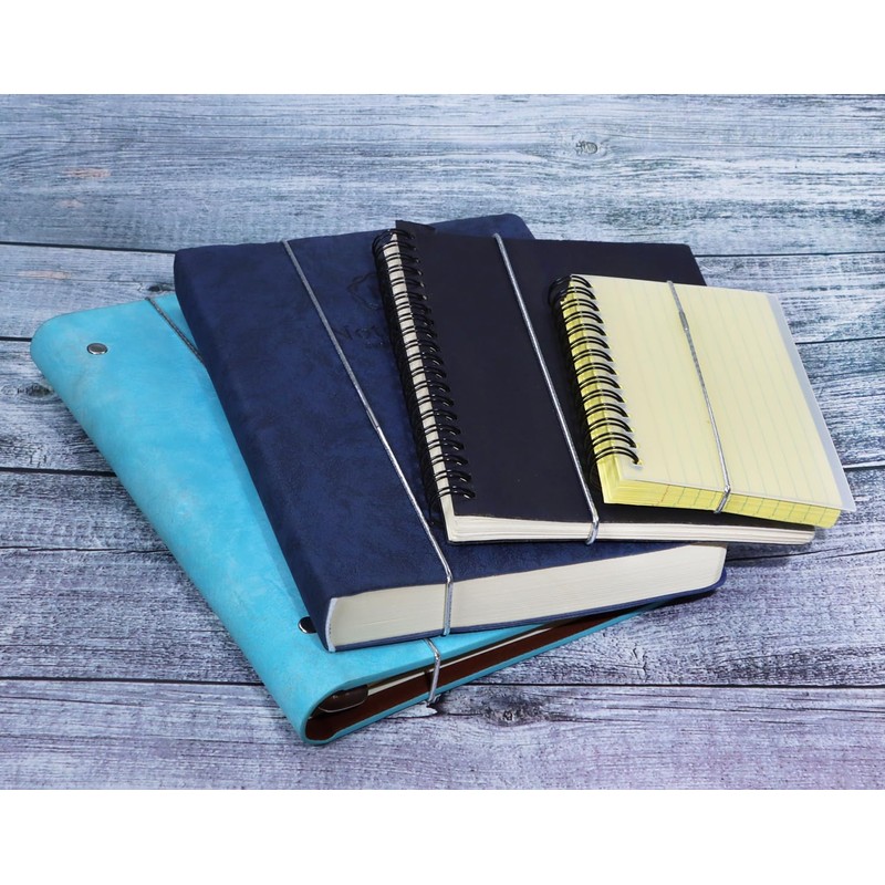 Mini Skater Elastic Notebook Strap – 12 Pack Reusable Book