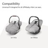 UPPAbaby CozyGanoosh for Aria and Mesa Infant Car Seat Carriers/Ultra-Plush,