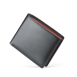 MORFFEYIA Men's Wallet, Large Capacity, Genuine Leather, YKK Product, Separate Type, Coin Purse, Skimming, Cowhide Leather, Long Wallet, 4.grey