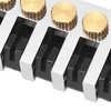 Guitar Bridge Tailpiece Reversible Wrap Around Saddle Bridge Stop Tailpiece