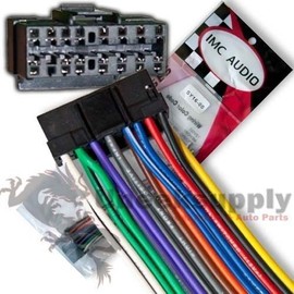 IMC AUDIO SONY 16 PIN STEREO WIRING HARNESS SHIPS FROM USA sy16