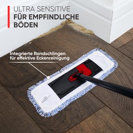 Wowtowelz Mop Cover Floor Mop Cover for Sensitive Floors (Ultra Sensitive, 40 cm, Pack of 2)