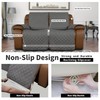 Easy-Going Oversized Loveseat Recliner Cover, Reversible Couch Cover for Double