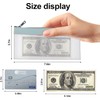 4Pcs Money Bags with Zipper - Durable Money Saving Wallet
