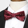 HISDERN Bow Ties for Boys Kids Bow Tie Pre Tied