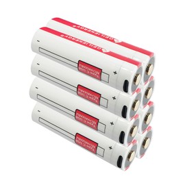 XUNTU 3.7V USB Rechargeable Li-ion Battery Compatible for SL-B26 Streamlight 22104 (8 Count) with Data Cable