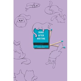 Burn After Writing (Purple With Cats)