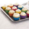 Reusable Silicone Baking Cups, Pack of 12, Multicolor (12 Pcs)