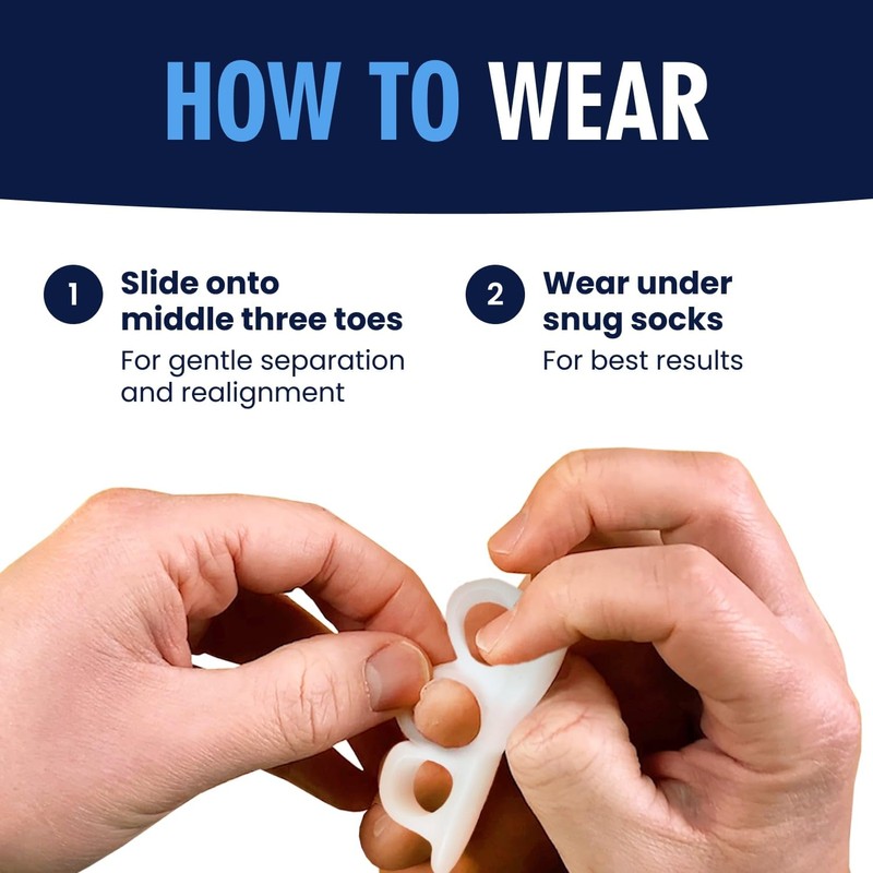 Dr. Frederick's Original Hammer Toe Corrector Gels - 2 Pairs