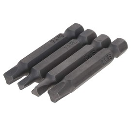 Utoolmart Y Shape Screwdriver Bits, Y4+Y5+Y6+Y8 Magnetic Y Shape Head Magnetic Screw Driver Bit, with 1/4 Inch Hex Shank, 50mm Length S2 Steel Screw Driver Kit Tools, for Repair Work, 1 Set