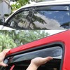 in-Channel Style Smoke Window Sun Rain Visors Vent Guard Shade