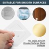 Adhesive Curtain Rod Holder, Goowin Tension Rod Holder, No Drilling