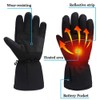 Winter Heated Gloves Waterproof Electric Thermal Glove Non Slip and