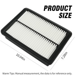 Aynaxcol Engine Air Filter PE07-13-3A0A Replacement for Mazda3 L4 2.0L 2.5L 2012-2018 Replacement for Mazda6 L4 2.5L 2014-2021 Replacement for CX5 L4 2012-2021 Replace# CA11259 PEAR-13-3A09