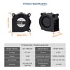 ELVES K1/K1C/K1 Max Extruder Fan Kit 4020 Blower Fan DC