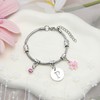 KJKJKJ A-Z 26 Initial Letter Pendant Bracelet Women Christmas Gift