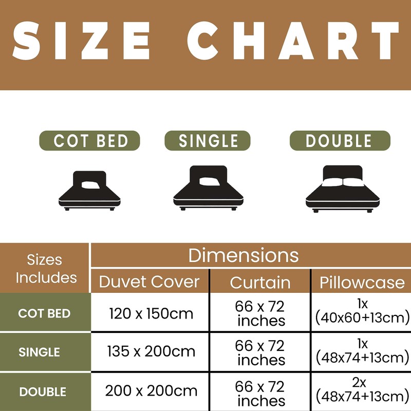 Olivia Rocco Kids Safari Duvet Cover Set Soft Lightweight Bedding