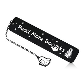 Christmas Gifts for Book Lovers Nerd Bookmark Gifts for Book Lovers Horror Lovers Dark Romance Bookmarks for Reading Women Spooky Basket Stuffers for Women Men Funny Boo Basket Stuffers for Him Her