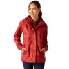 ARIAT Women's Spectator Waterproof Jacket, Sun-Dried Tomato Exploding Flo, Medium
