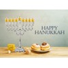 Hanukkah Menorah Glass Oil Cups – Elegant Holders for Oil