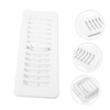 MERRYHAPY Floor Air Vent Cover White Ventilation Grille Practical Air