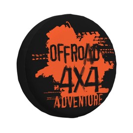 Universal Replacement Wheel Cover Off Road 4x4 Adventure Waterproof Spare Wheel Cover Dustproof Tyre for Trailer, Motorhome, SUV, Off-Road Vehicle Wheel 14 Inch