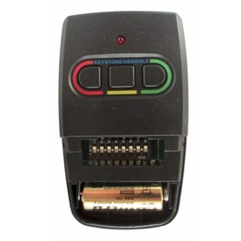 Heddolf Keystone P220-3KB Garage Door Opener Remote, 318MHz, 3-Button, Compatible with Allstar, Allister, Pulsar