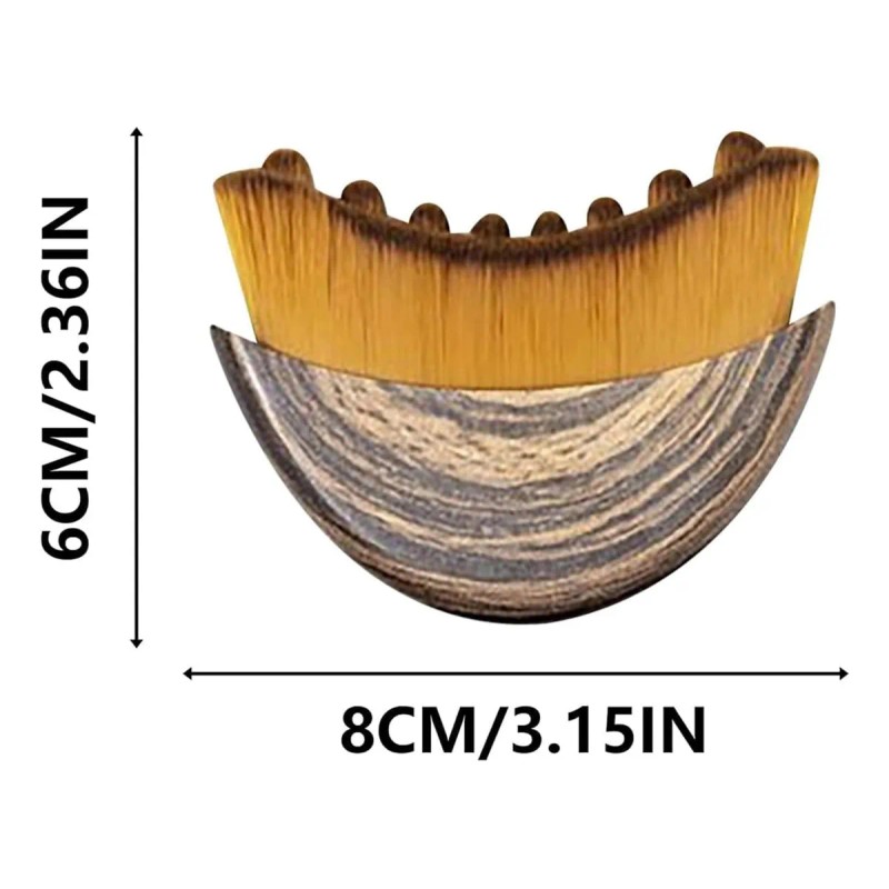 Cepillo De Masaje Facial Para Contorno, 2 Unidades