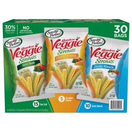 Sensible Portions Garden Veggie Straw Variety Pack 30 pk Express S&H!