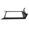 Central Console Water Cup Holder Trim Frame Carbon Fiber Style