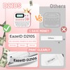 EazeID Pink Label Maker Machine with-Tape, Kids Label Maker Waterproof-Labels,