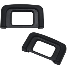 LUORNG 2PCS Eye Shield DK 25 Protect Eyes and Viewfinder Silicone ABS Material Camera Eyepiece Viewfinder Eyepiece Holder