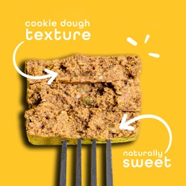 Feel Vegan Protein Bars | Golden Goodness | Keto | Gluten Free | Organic | Turmeric | 15g Plant Protein | Low Carb | High Protein | Dairy Free | Low Sugar | Grain Free | Nut Free | Soy Free | Non GMO - (Golden Goddess, 10 Pack)