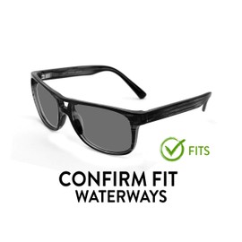 Apex Lenses Polarized Replacement Lenses for Maui Jim Waterways MJ267 Sunglasses Deep Blue (Mirrored)