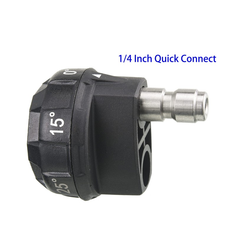 JOEJET Pressure Washer Nozzle Tips, 6-in-1 Quick Changeover, Adjustable Pressure