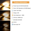 VALUCKY G9 LED Bulb Dimmable 3.2W (30-40W Halogen Bulb Equivalent),