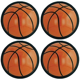 Sunlite 40857 Basketball Push Light, Battery Operated, Low Power Consumption, Portable, UL Listed, 4-AA Batteries (Not Included), 4-Pack