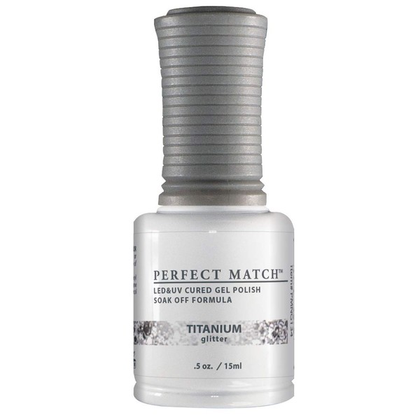 LECHAT Perfect Match Nail Polish, Titanium, 0.500 Ounce