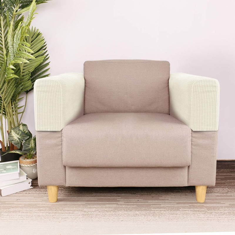 Wakauto 2 Pieces Arms Covers for Sofa Reclining Chair Cover
