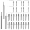 BAISDY 300Pcs Double Headed Nails with 3 Sleeve Tools, Double