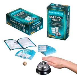 Philos 5202 Smart Egg Party Game 110 Playing Cards with Dice and Bell