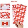 160 Pcs Small Canada Flag Stickers, Vinyl Maple Leaf World