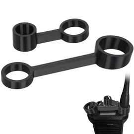 LUAATT Anti-Rotate Volume/Channel Knob Cover Compatible with Motorola APX 6000/7000/8000,1 Set Volume/Channel Knob Cover Open Top